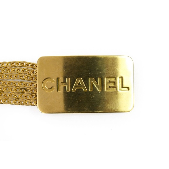 CHANEL Vintage Museum Piece Gold Chain Belt main image 4
